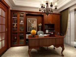 古典风格书房