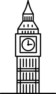 大本钟建筑图标