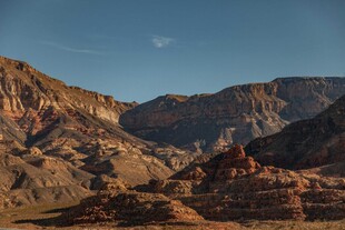 壮丽丹霞地貌景观