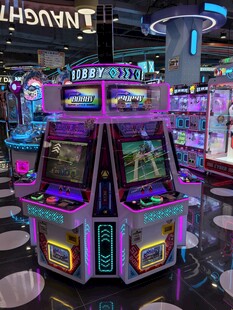 炫酷电玩城游戏机展示