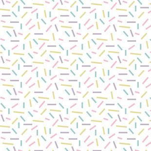 多彩几何线条无缝图案