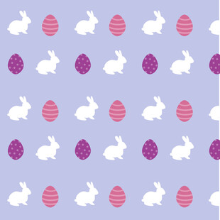 复活节兔子彩蛋图案背景