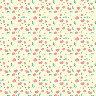 清新碎花图案背景