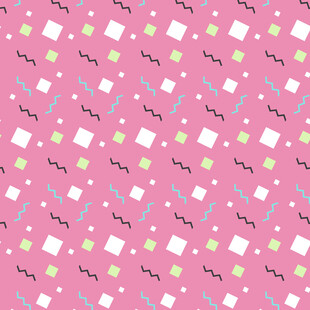 粉色几何图案无缝背景