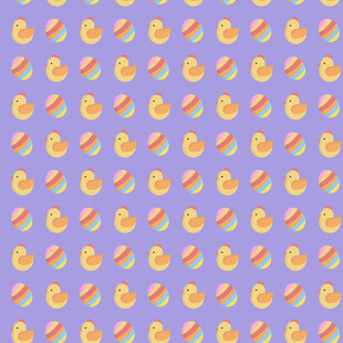 可爱卡通图案背景纹理