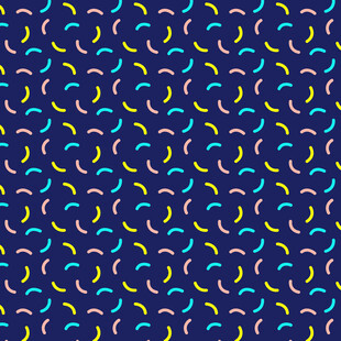 多彩环形图案无缝背景