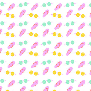 多彩糖果图案背景纹理