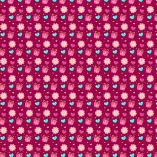 粉色波点图案背景纹理