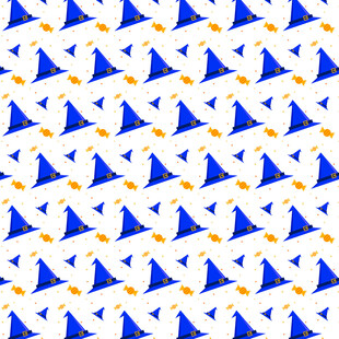 蓝白几何图案无缝背景