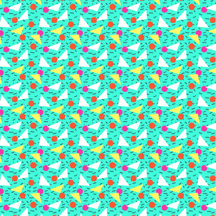 多彩几何图案背景纹理