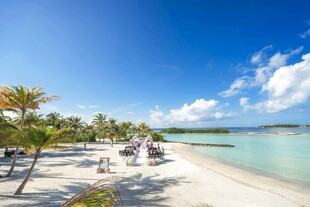 美丽热带海滩风光