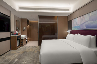 豪华酒店客房内景展示