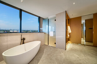 现代奢华浴室全景