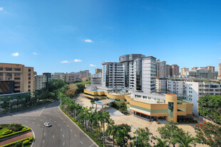 城市住宅区景观俯瞰