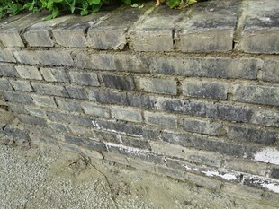 古老石墙纹理特写