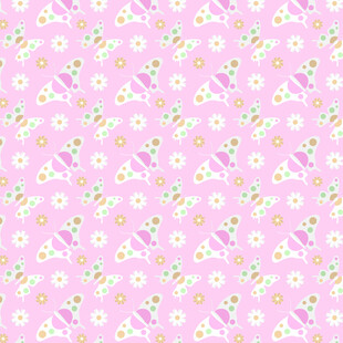 粉色小花图案背景纹理