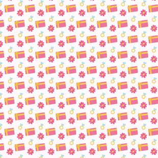 粉色方块图案背景纹理