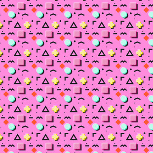 粉色几何图案背景纹理