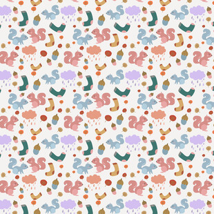 花卉图案背景纹理设计