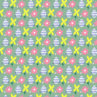 多彩几何图案背景纹理