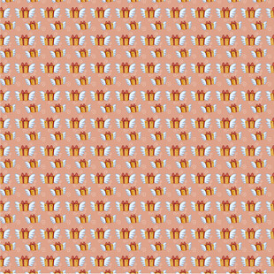 橙色几何图案纹理背景