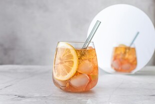 冰爽橙子鸡尾酒