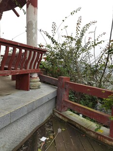 中式园林休憩处景观