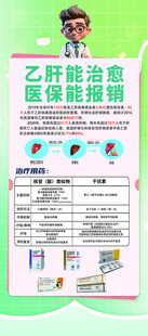 乙肝检查套餐宣传海报