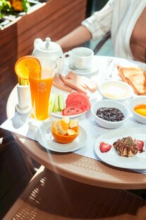 丰盛早餐开启美好一天