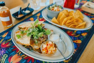 美味西餐摆盘诱人