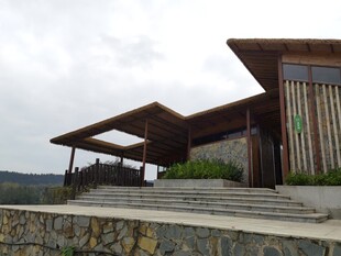 现代风格户外建筑景观