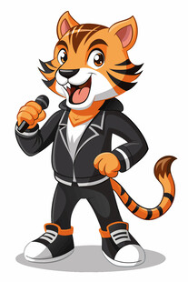 唱歌的酷炫老虎