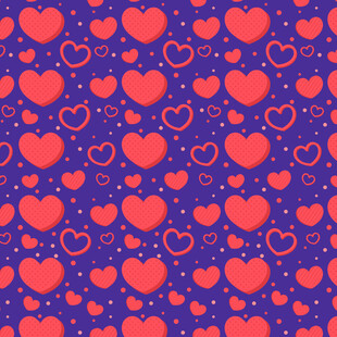 爱心图案背景