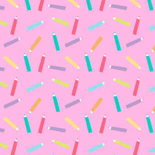 粉色背景彩色条纹图案