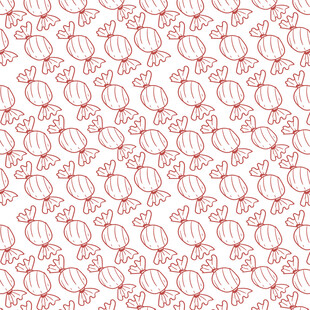 粉色自行车图案无缝背景