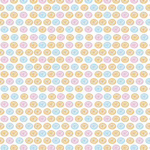 多彩圆形图案背景纹理