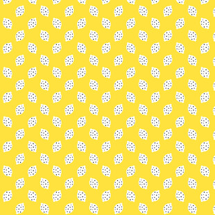 黄色底白色图案几何纹理