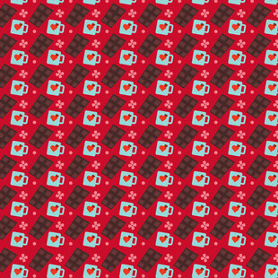 圣诞主题红色图案纹理