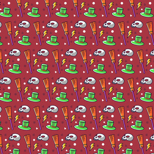 圣诞主题卡通图案背景