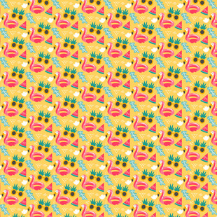 水果图案的清新背景纹理