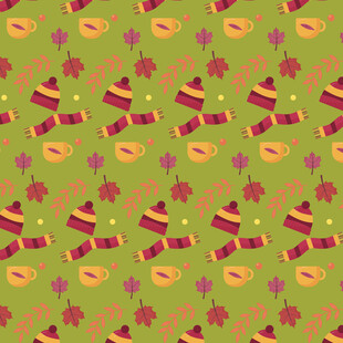 圣诞风袜子图案背景图