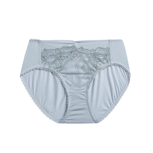 浅灰色蕾丝女士内裤