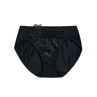 黑色蕾丝装饰女士内裤