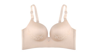 裸色女士无钢圈文胸