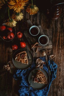 秋日美食静物摆拍