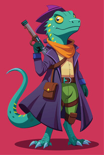 奇幻蜥蜴冒险者