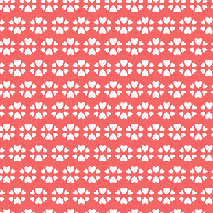 红白雪花图案背景纹理