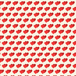 红色爱心图案背景