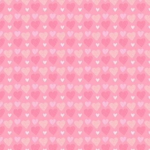 粉色爱心图案背景