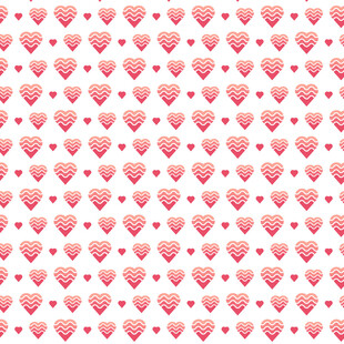 粉色爱心图案背景